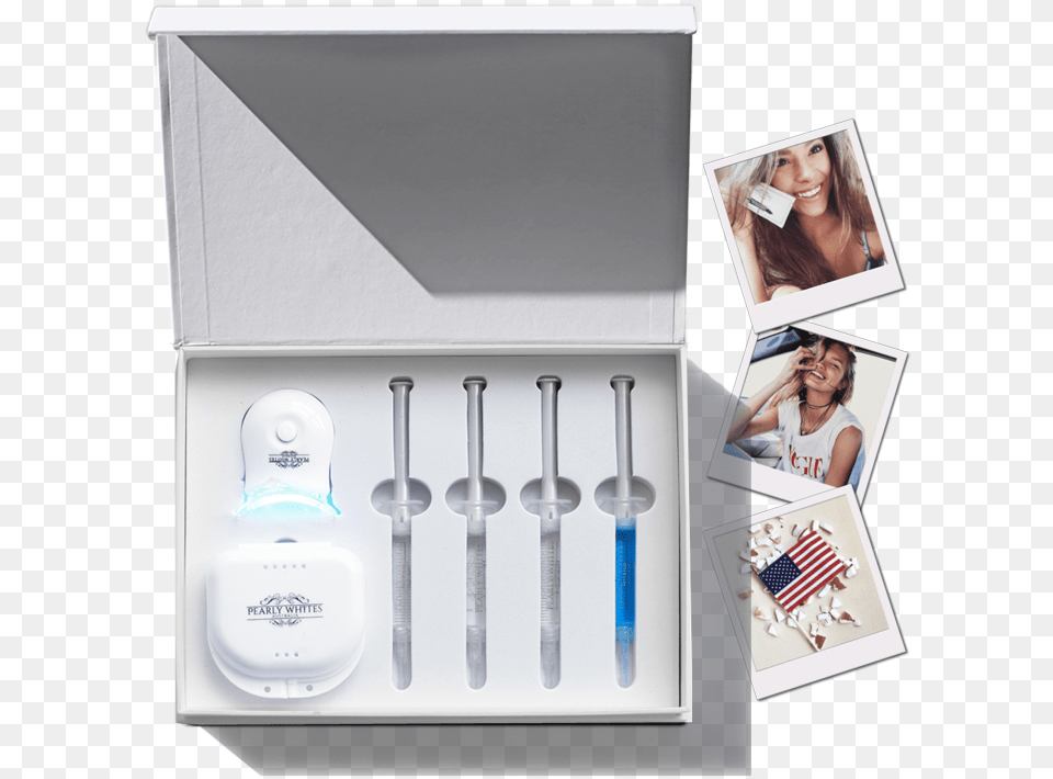Professional Teeth Whitening Kit Whitening Kit, Cutlery, Adult, Female, Person Png