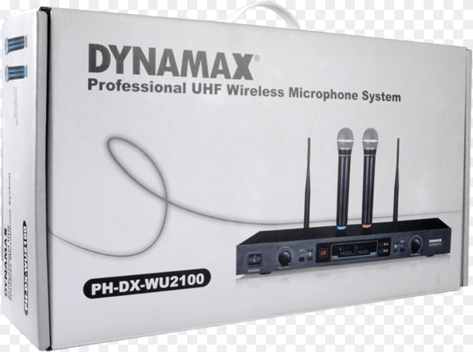Professional Uhf Wireless Microphone System With 2 Cassette Deck, Electrical Device, Electronics Free Transparent Png