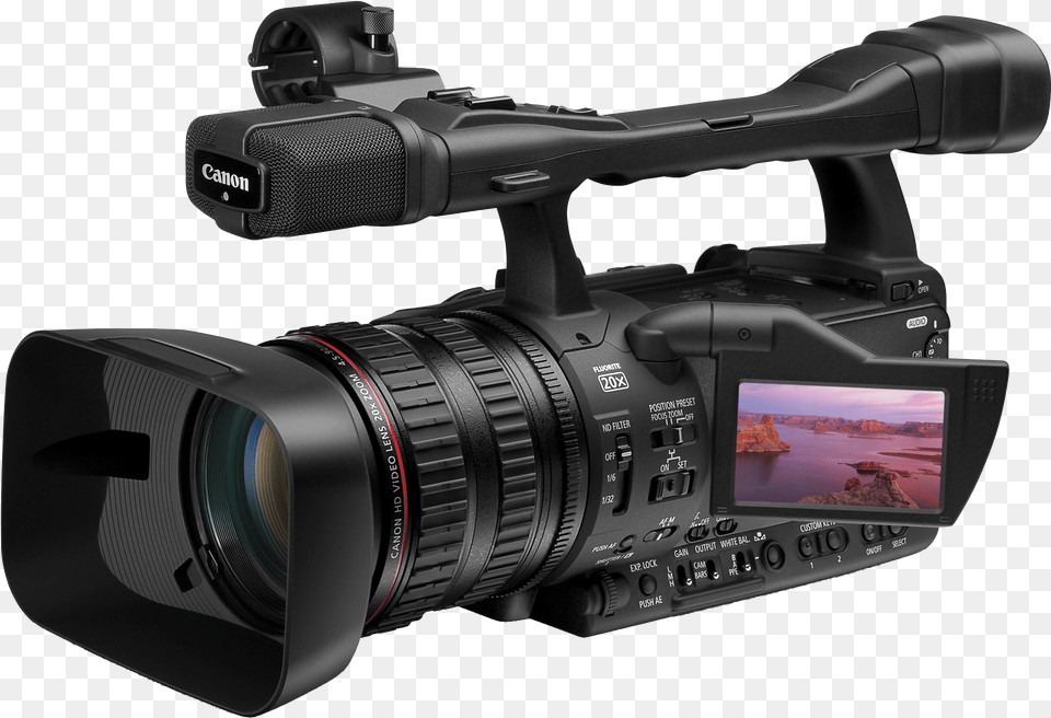 Professional Video Camera Canon, Electronics, Video Camera Free Transparent Png