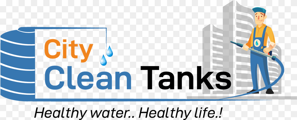 Professional Water Tanks Cleaning Services In Visakhapatnam Water Tank Cleaning Services Logo, Boy, Child, Male, Person Free Transparent Png