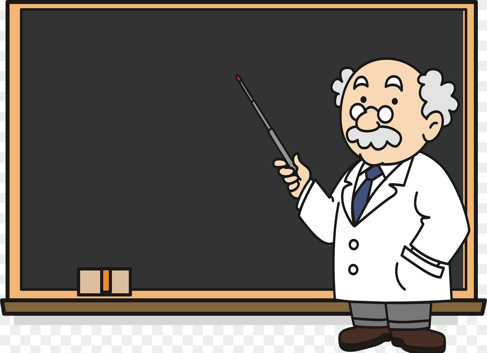 Professor, Baby, Blackboard, Person, Face Free Transparent Png