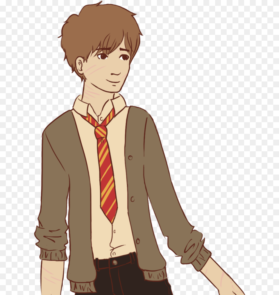 Professor Drawing Lupin Young Remus Lupin Fan Art, Accessories, Necktie, Tie, Formal Wear Png
