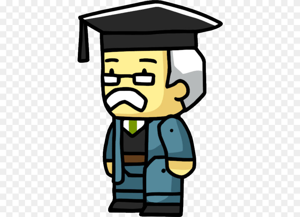 Professor Oak Scribblenauts Student, Graduation, People, Person, Face Png Image