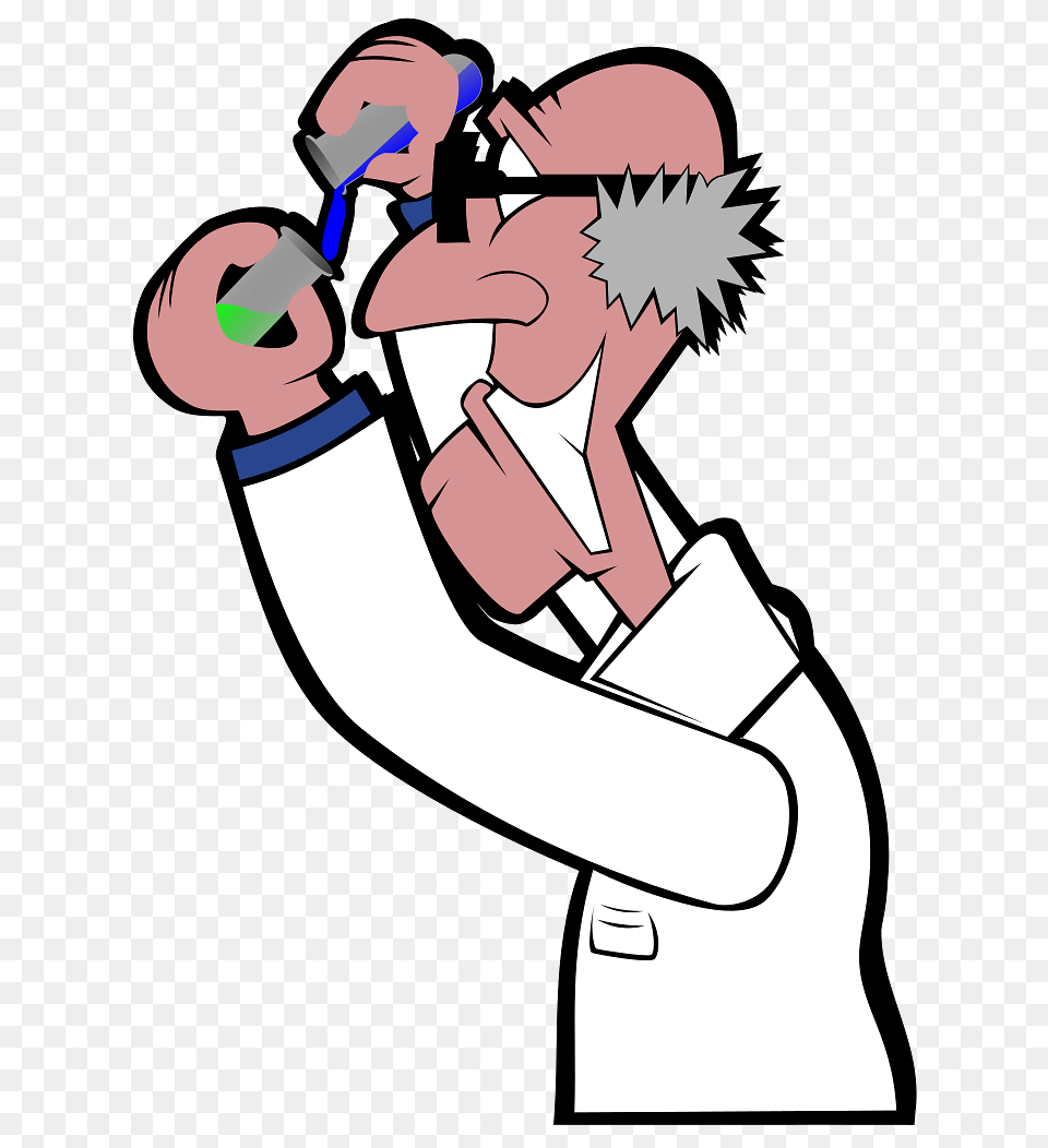 Professor Working On An Experiment, Cleaning, Person, Baby, Brush Png
