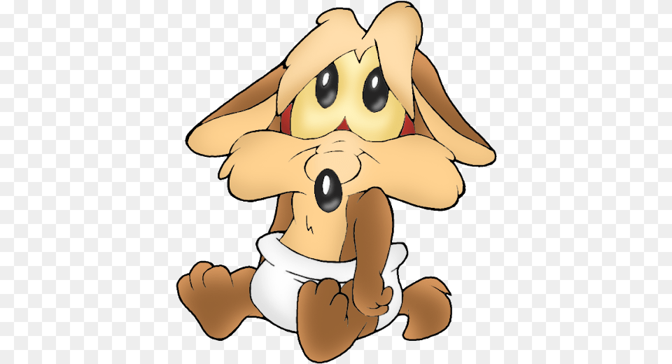 Professora Michelle Personagens De Desenhos Animados Imagenes Del Coyote De Los Looney Tunes Bebe, Baby, Person, Plush, Toy Free Png Download