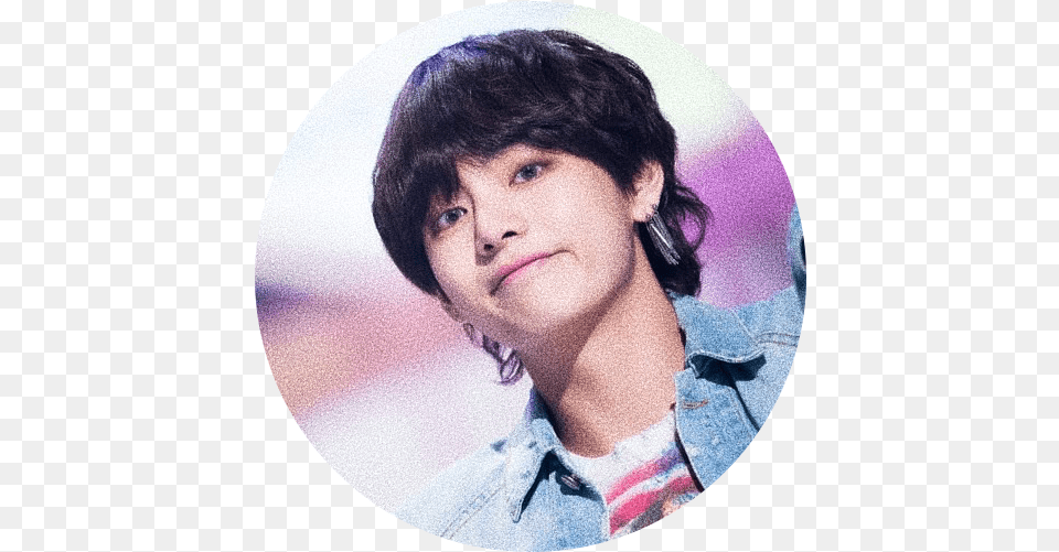 Profile Aesthetics Fake Love Tae Earrings, Portrait, Photography, Face, Head Free Transparent Png