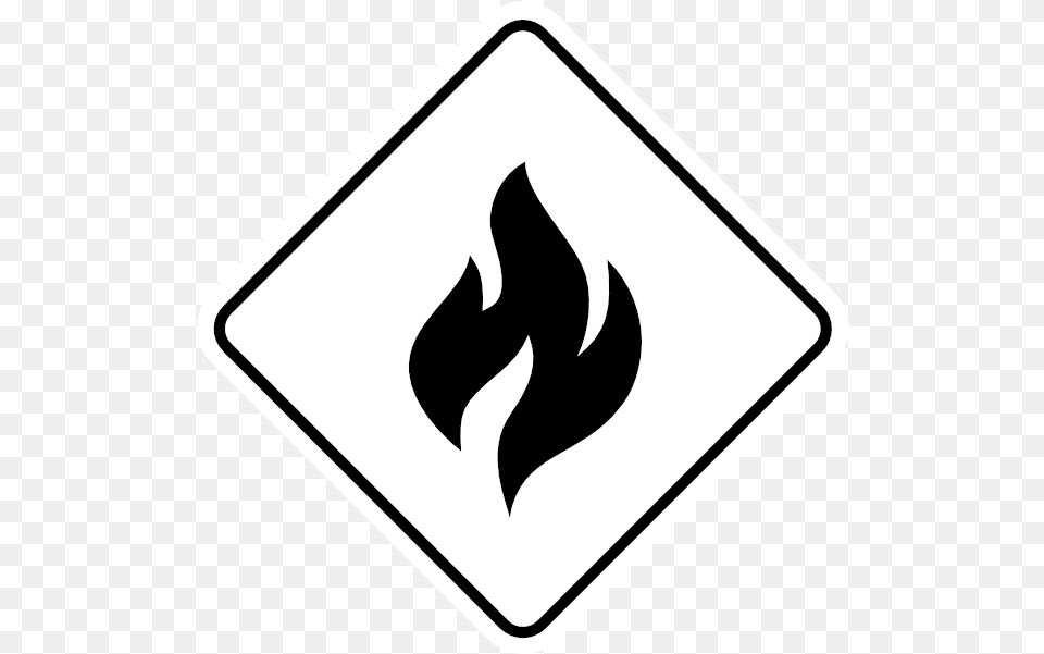 Profile America Fire Hazard The Bronx Chronicle Clip Art, Sign, Symbol, Road Sign Free Png Download