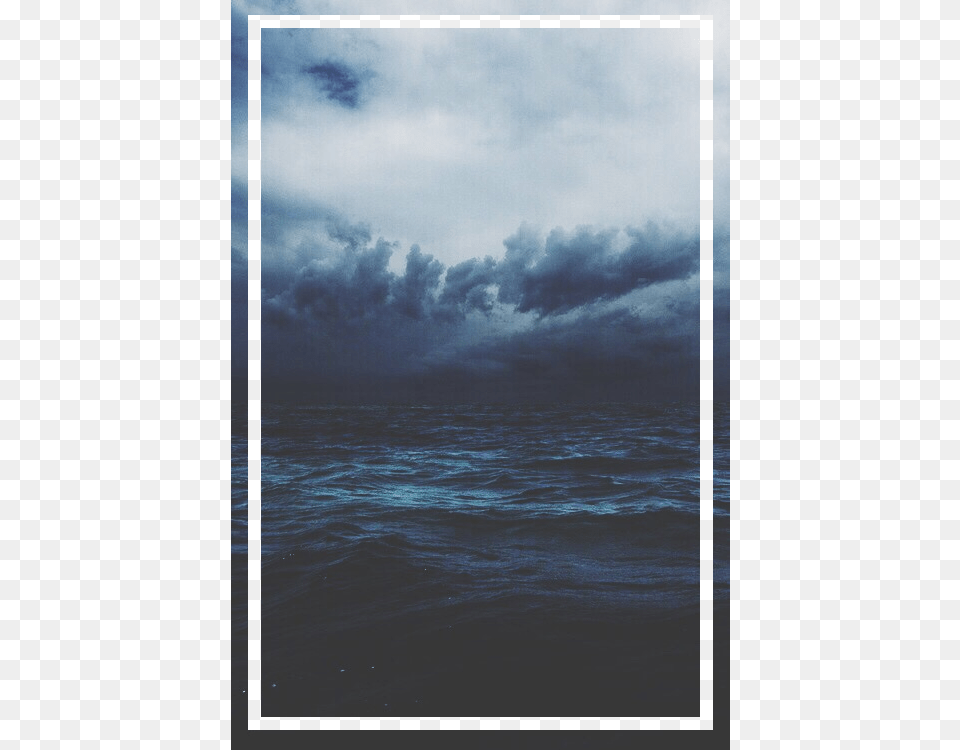 Profile Background Rainy Oceans, Nature, Water, Cloud, Sea Png Image