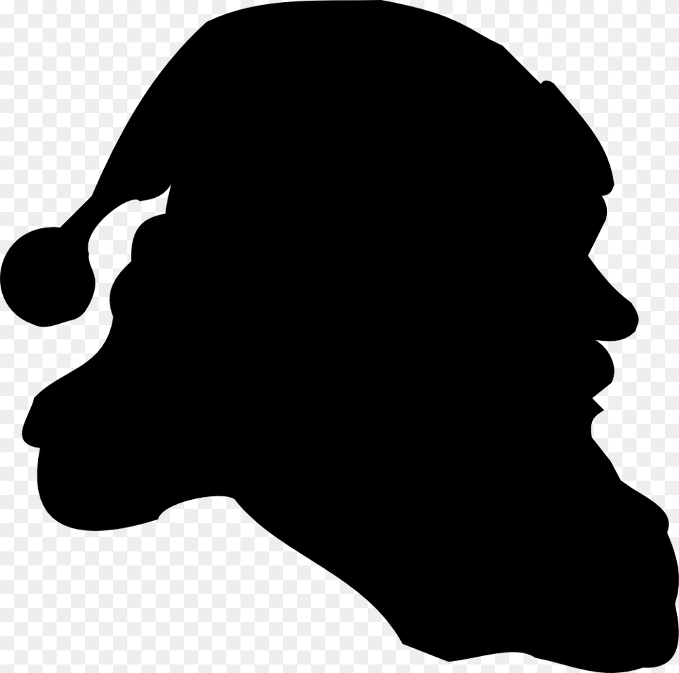 Profile Clip Art Silhouette, Stencil, Adult, Female Free Png Download