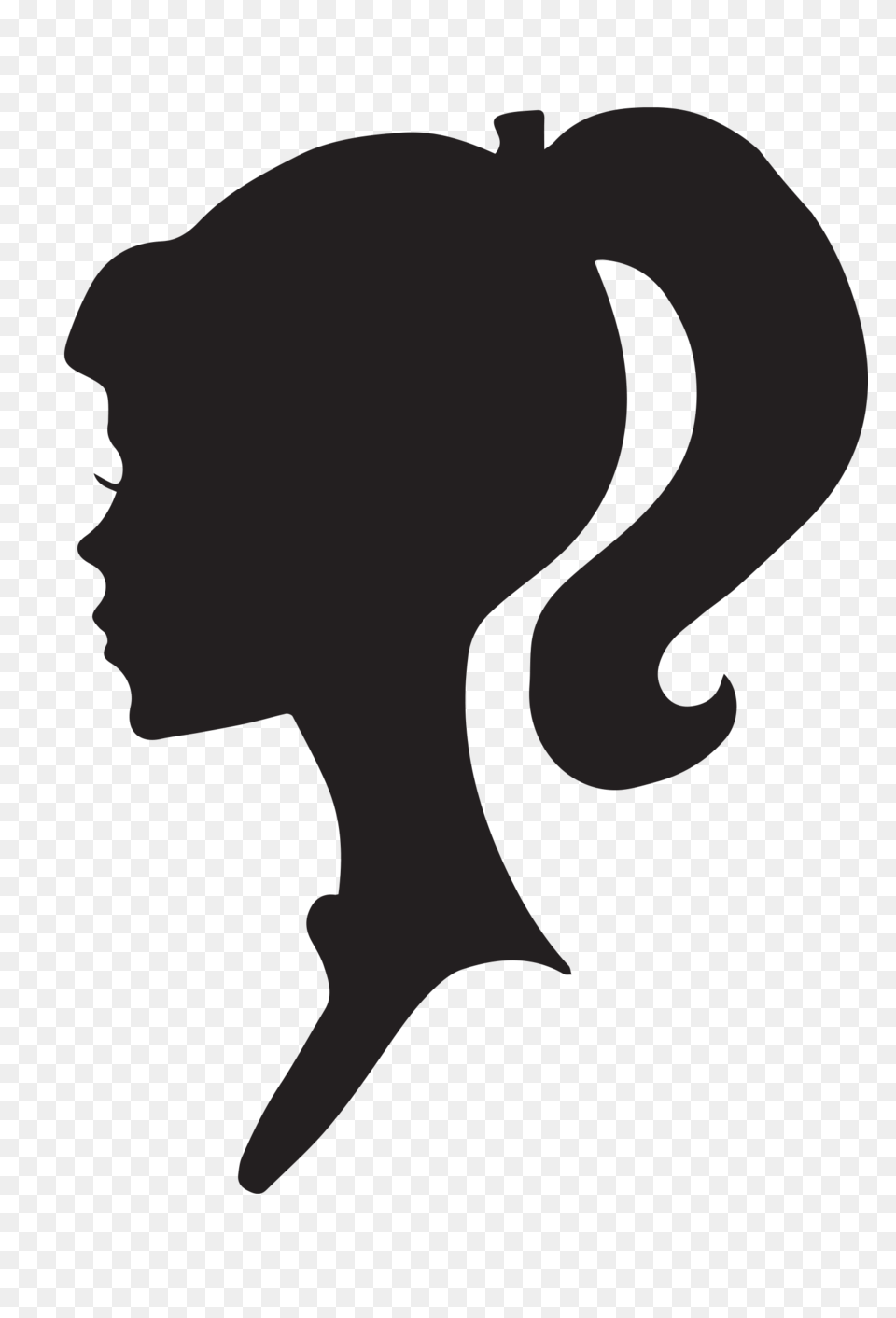 Profile Clipart, Silhouette, Stencil, Baby, Person Png Image