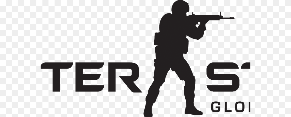 Profile Cover Photo Counter Strike Global Offensive Logo, Weapon, Firearm, Person, People Free Png Download