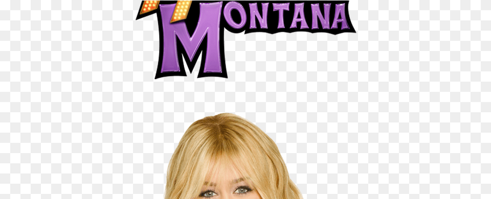 Profile Cover Photo Hannah Montana Logo, Blonde, Person, Hair, Adult Free Png