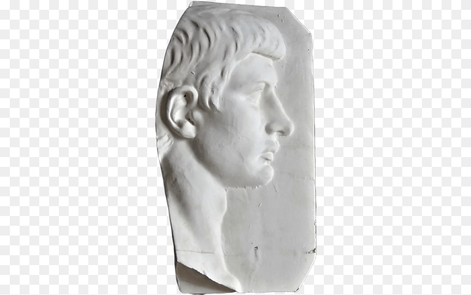 Profile Face Of A Roman Nobleman Alabaster, Art, Animal, Cat, Mammal Free Png