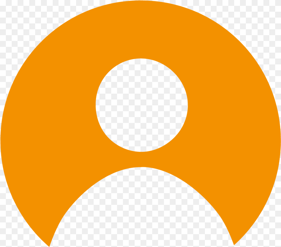 Profile Icon Orange, Logo, Symbol, Text, Astronomy Free Png Download