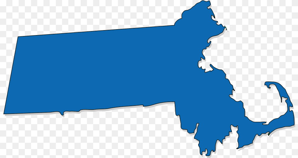 Profiles Of Massachusetts Massachusetts State Outline Blue, Water, Sea, Plot, Outdoors Png Image