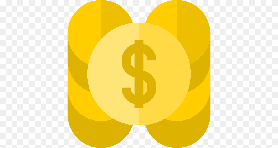 Profit Icon, Gold, Symbol, Weapon, Text Free Png