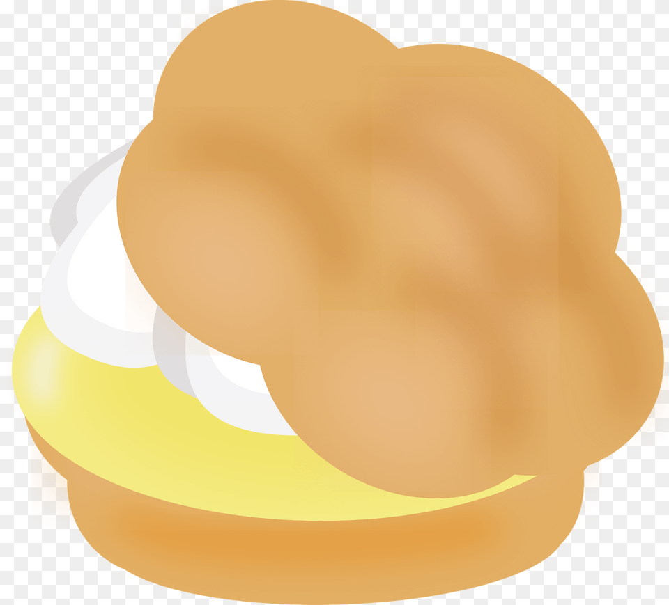 Profiterole Sweet Cream Puff Clipart, Bread, Food, Clothing, Hardhat Free Png