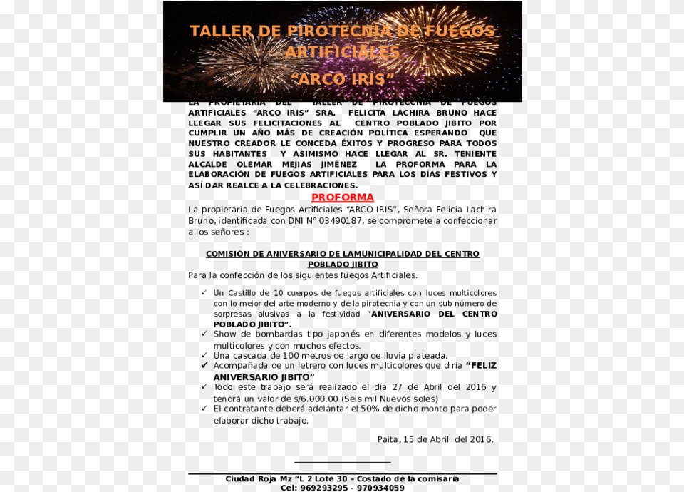 Proforma De Fuegos Artificiales, Fireworks, Nature, Night, Outdoors Png