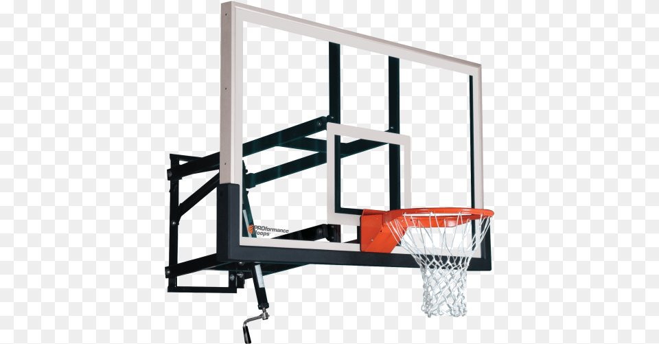 Proformance Hoops Wm72 Wall Mount 72 Basketball Hoop Backboard Png Image