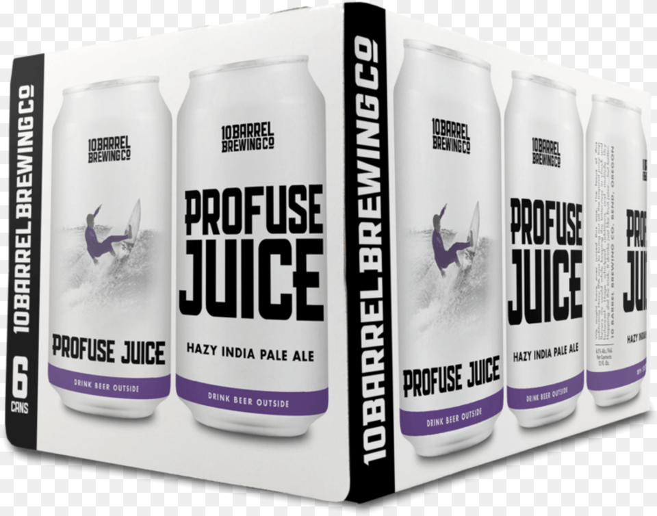 Profuse Juice 6 Pack 10 Barrel Profuse Juice, Alcohol, Beer, Beverage, Lager Free Png