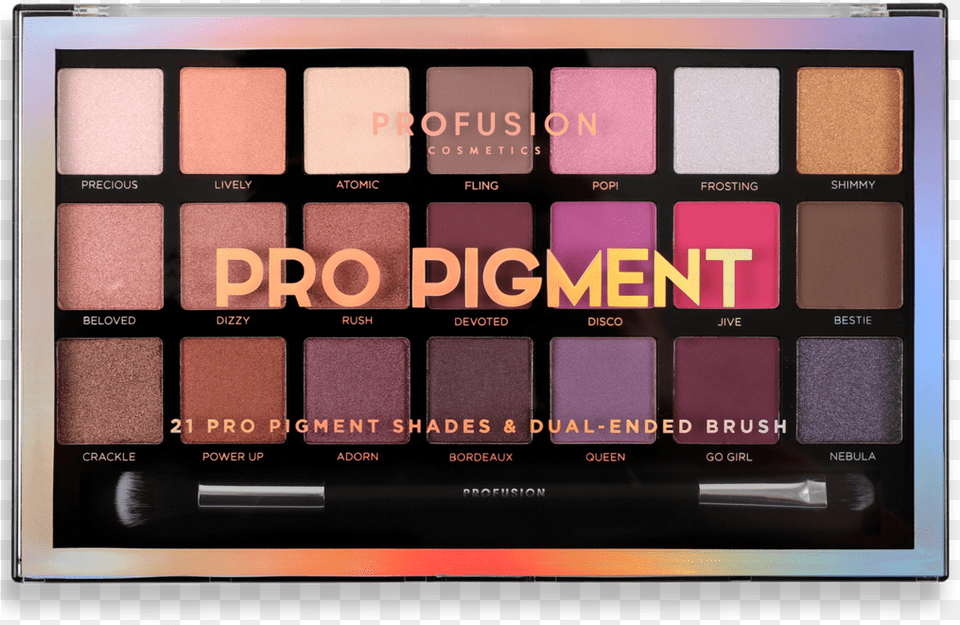 Profusion Cosmetics Pro Pigment, Paint Container, Palette Free Transparent Png