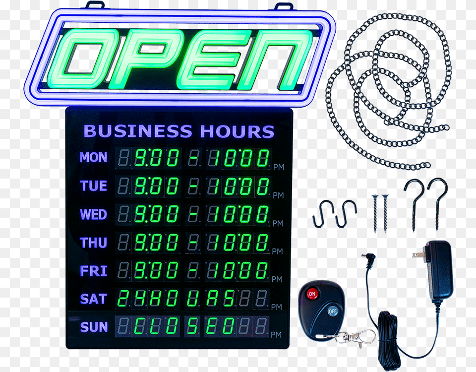 Programmable Led Signs Open Sign, Computer Hardware, Electronics, Hardware, Monitor Png Image
