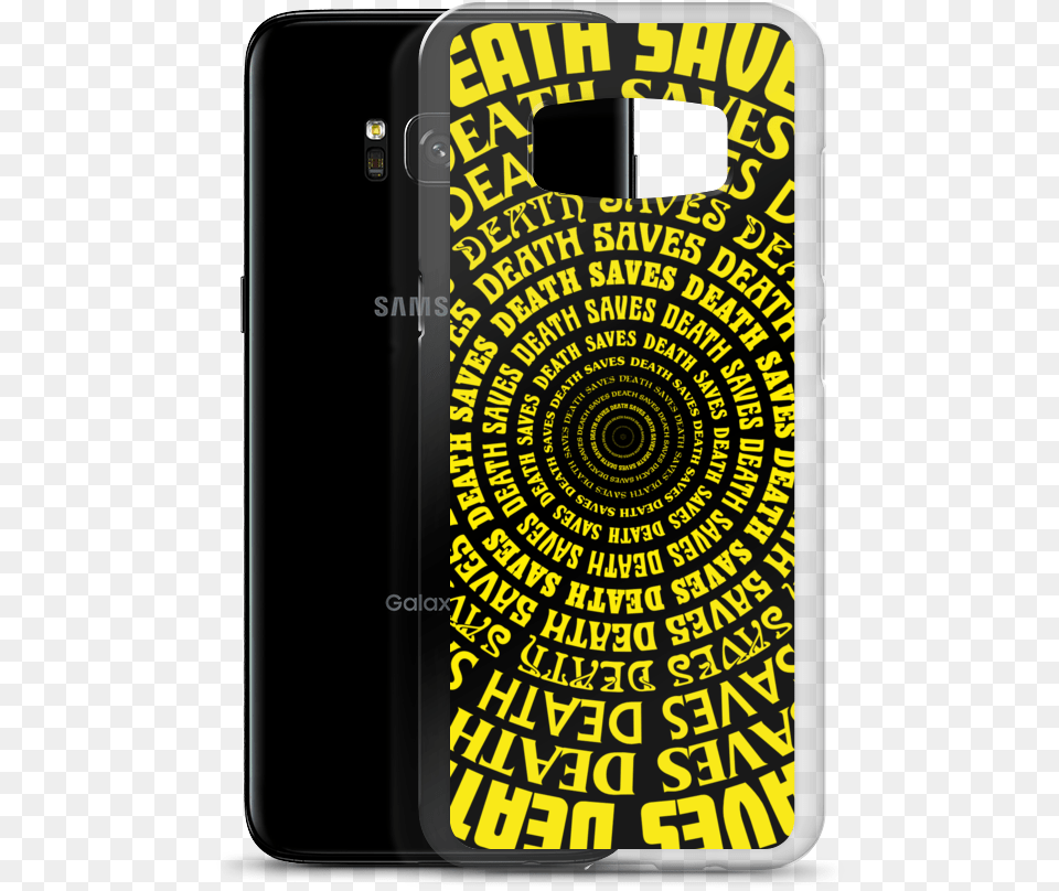 Programmed Illusion Yellow Samsung Case Smartphone, Electronics, Mobile Phone, Phone Png Image