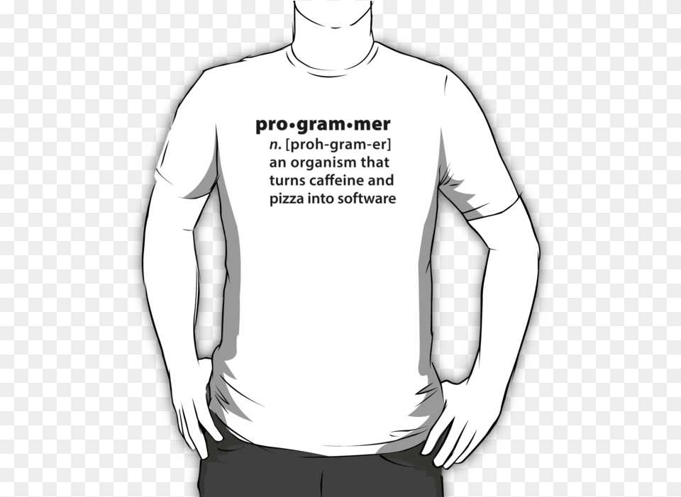Programmer By Definition T Shirt, Clothing, Long Sleeve, Sleeve, T-shirt Free Png Download