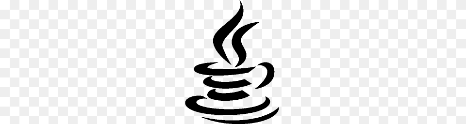 Programming Java Coffee Cup Logo Icon Windows Iconset, Gray Png