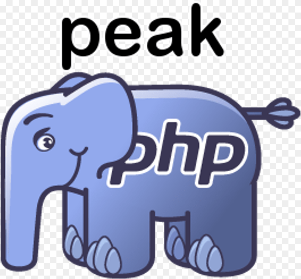 Programming Language Php Php Elefant, Animal, Wildlife, Mammal, Baby Png
