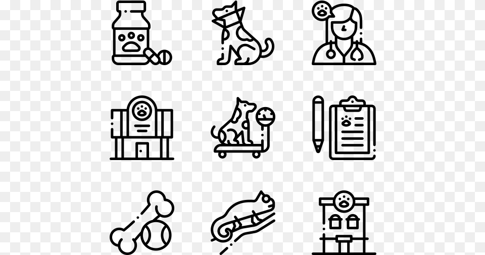 Programming Languages Icons Lineart Work Icon, Gray Png