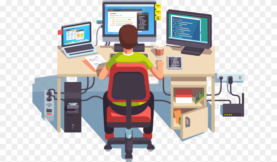Programming Project Help Computer Programmer, Electronics, Table, Pc, Hardware Png