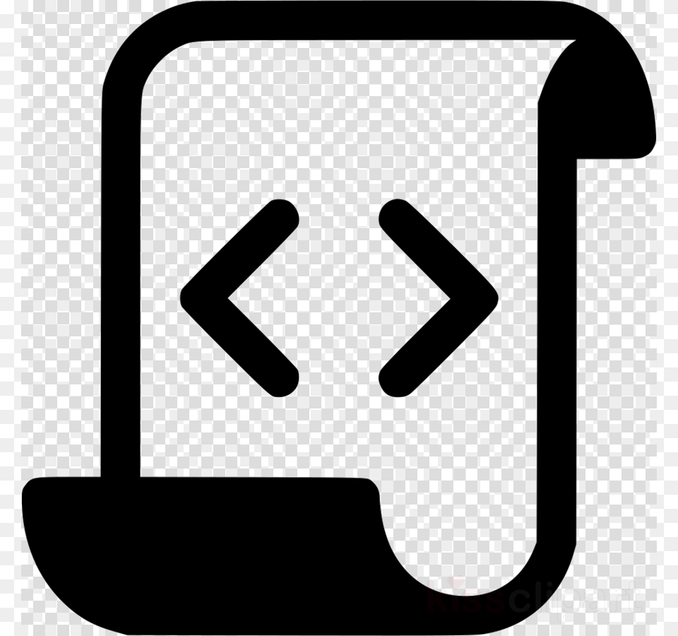 Programming Script Icon Clipart Scripting, Symbol, Sign, Recycling Symbol, Blackboard Png Image
