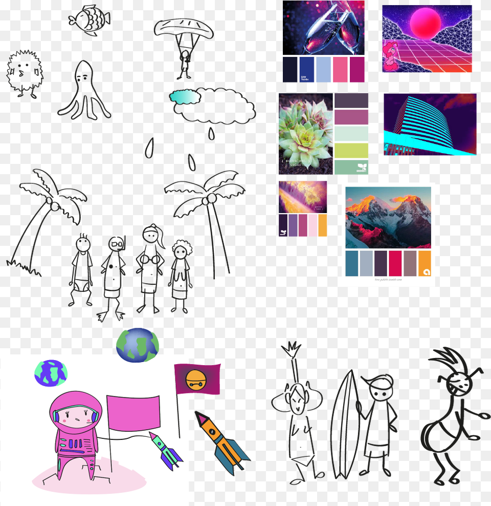 Progress, Art, Purple, Collage, Graphics Png Image