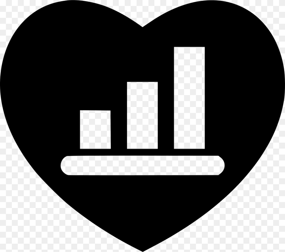 Progress Heart Raise Success Emblem, Stencil, Logo Png Image