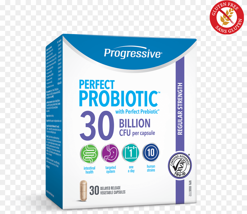 Progressive Probiotic 30billion 30count Reg English 120 Billion Probiotic, Advertisement, Business Card, Paper, Text Free Transparent Png