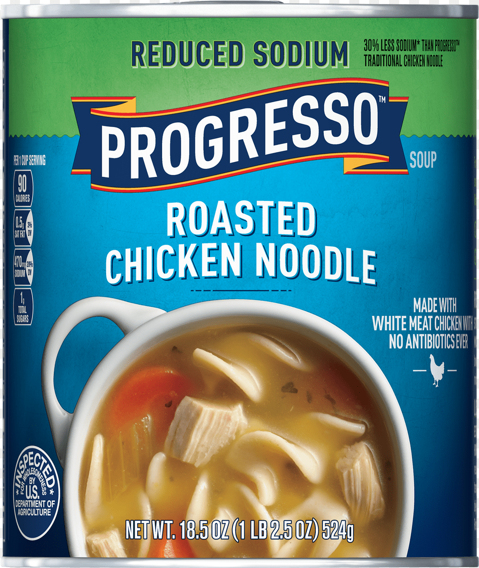 Progresso Chicken Noodle Soup, Bowl, Dish, Food, Meal Free Transparent Png