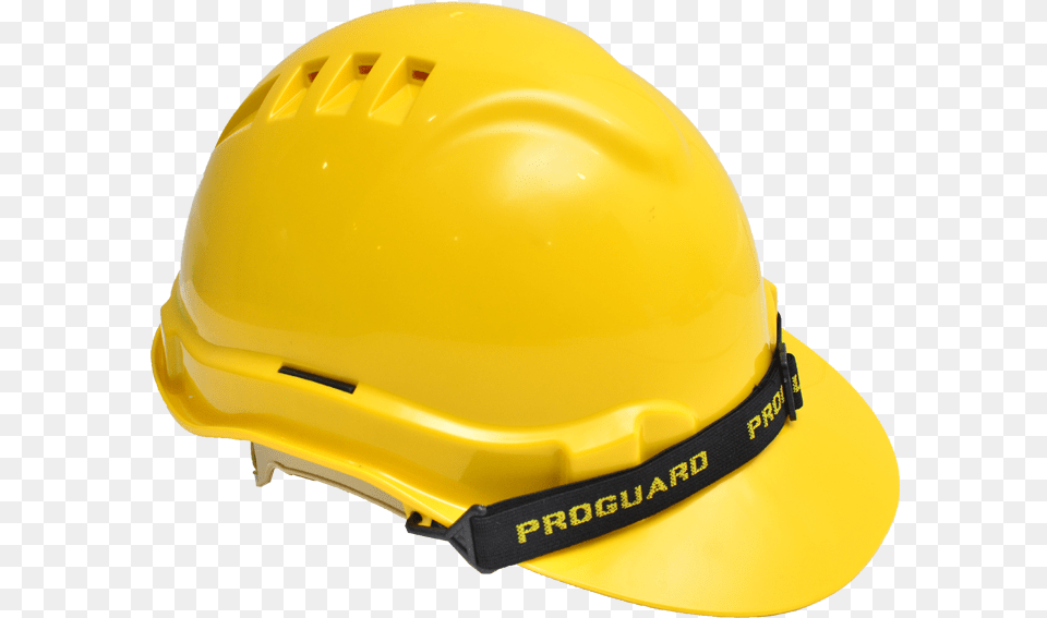 Proguard Advantage 2 Industrial Safety Helmet Proguard Safety Helmet Yellow, Clothing, Hardhat Free Png