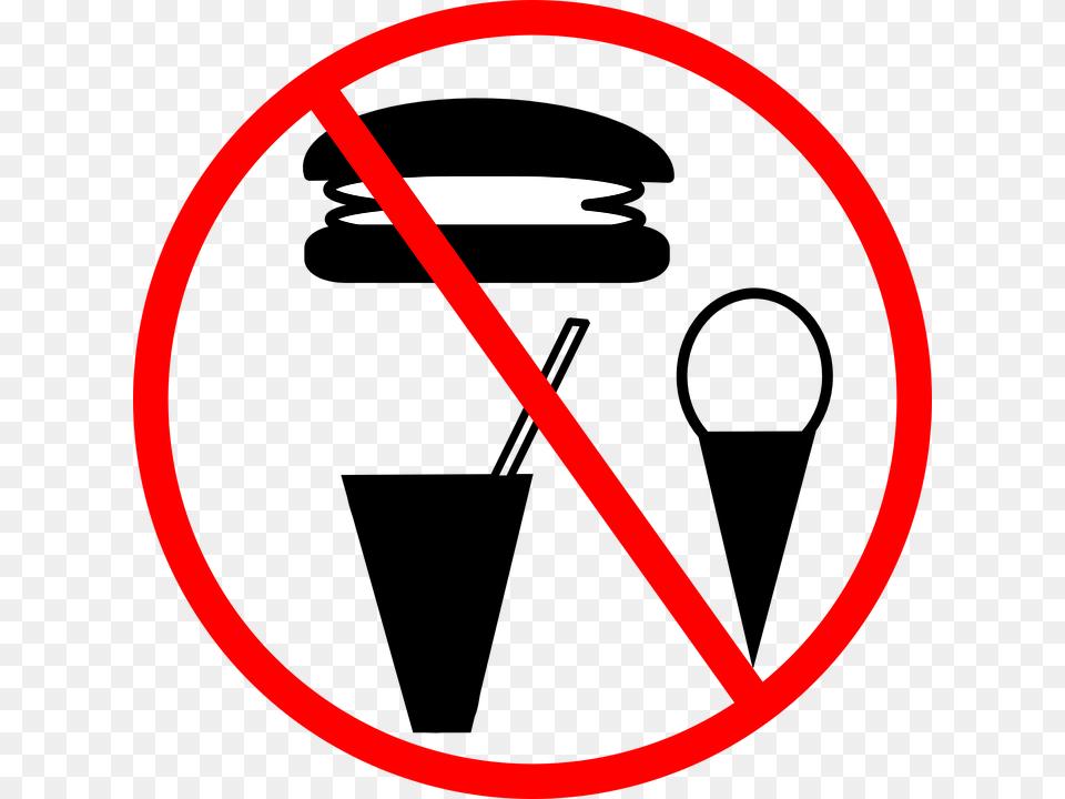 Prohibido Comer Image, Sign, Symbol, Road Sign Free Transparent Png
