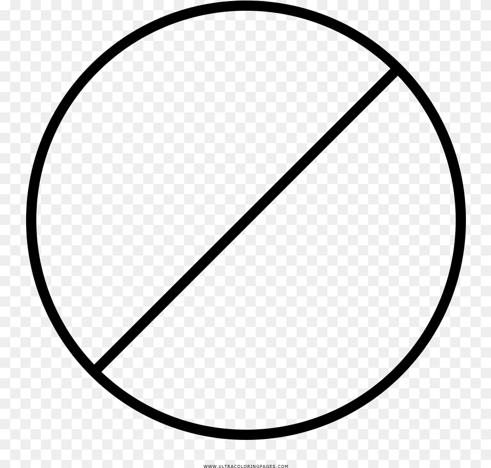 Prohibido Pgina Para Colorear Circle With 8 Pieces, Gray Png Image