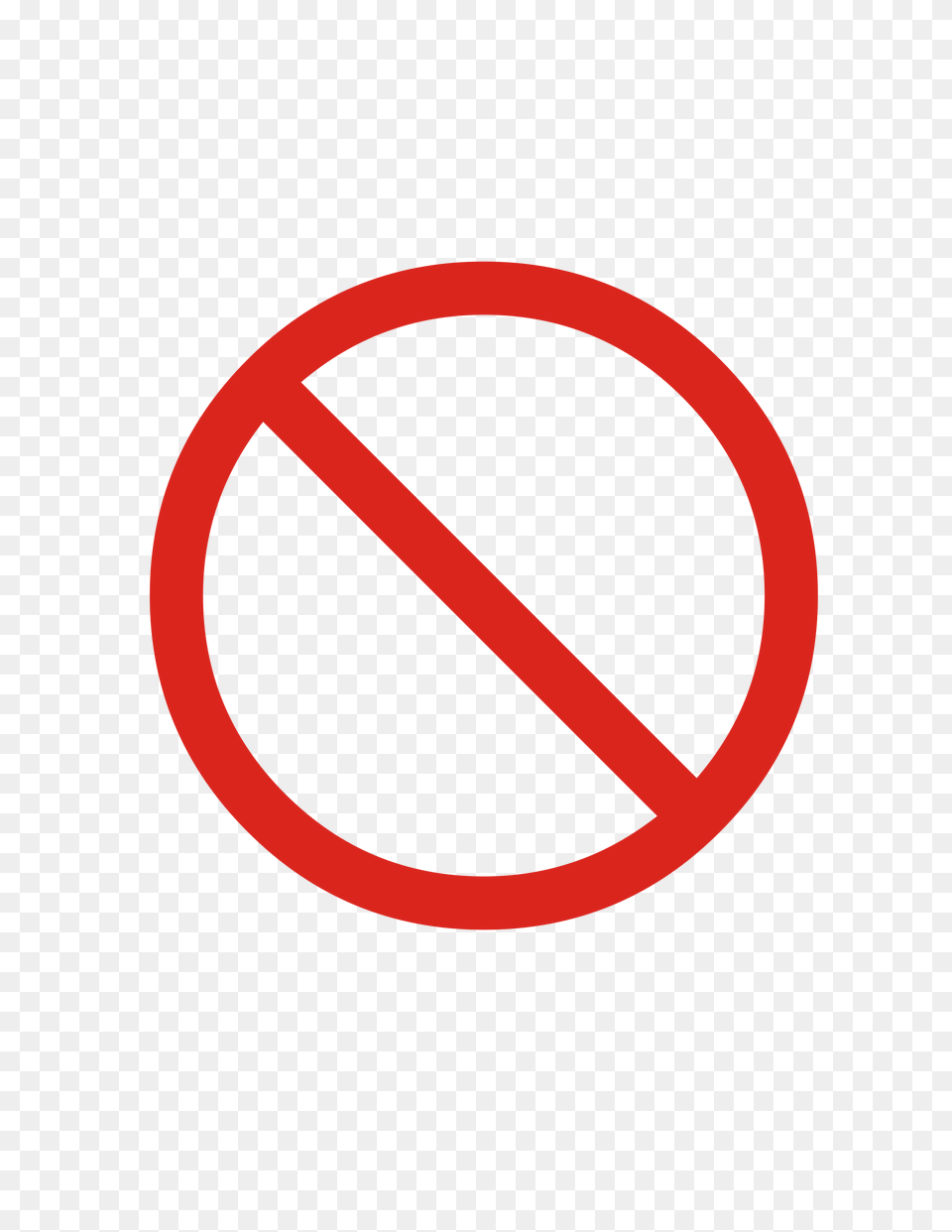 Prohibited Sign Clipart, Symbol, Road Sign Free Png Download
