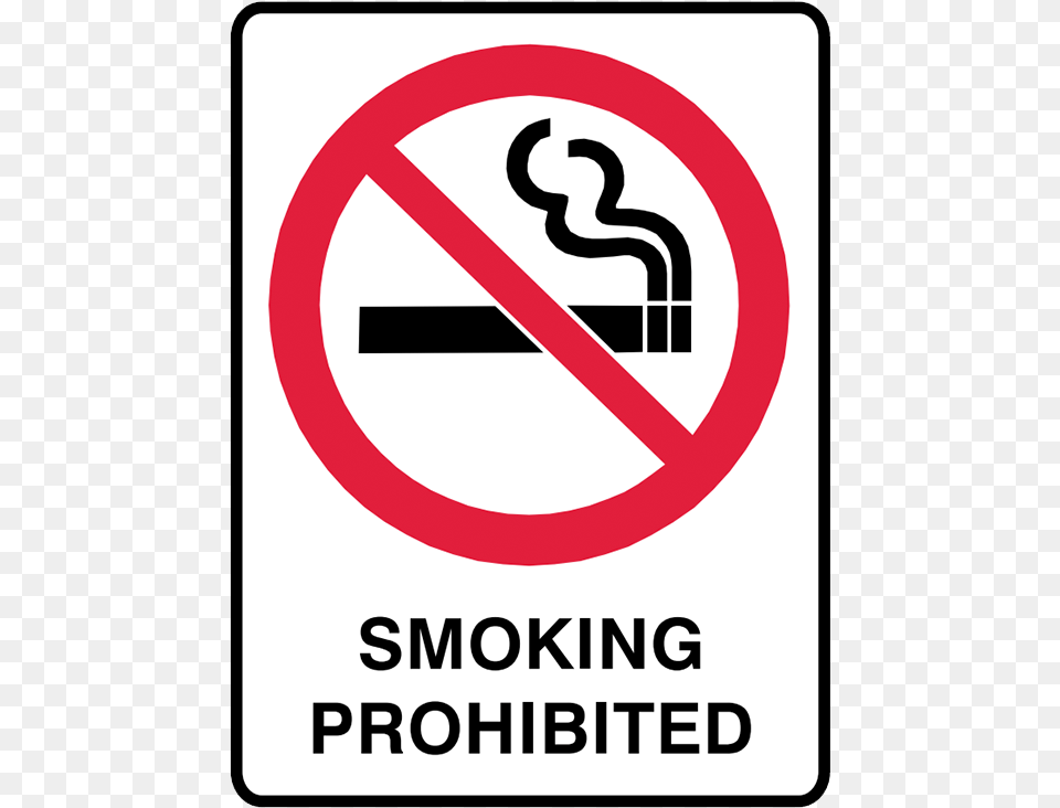 Prohibited Sign No Smoking In Area, Symbol, Road Sign Free Transparent Png