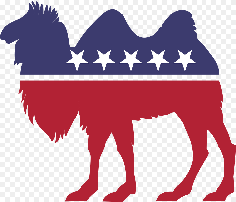 Prohibition Party Republican Flag Stars Inverted, Person, Symbol, Animal, Camel Free Transparent Png
