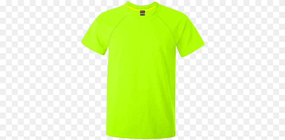 Proidentity Sports Jersey Neon Green Active Shirt, Clothing, T-shirt Png Image