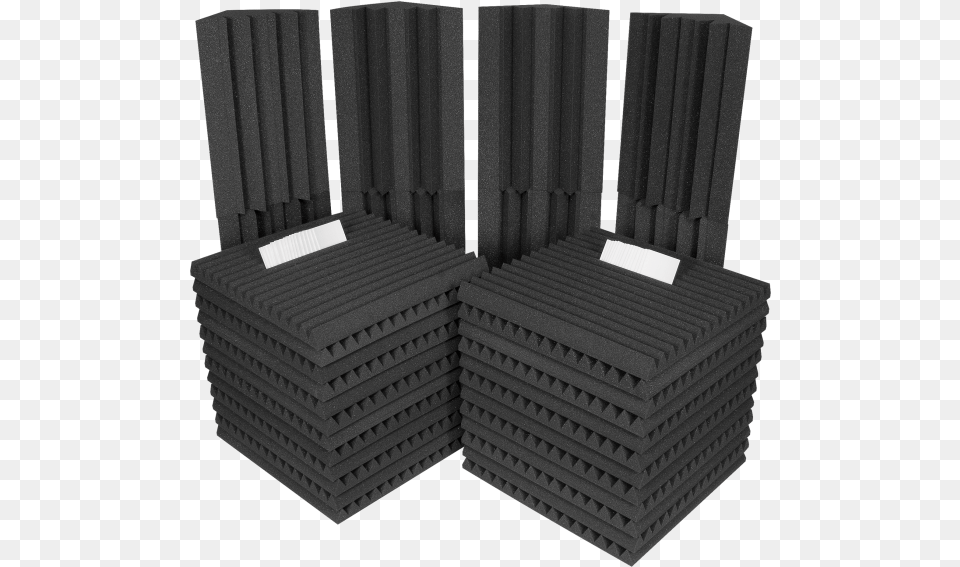 Proj 2 Kit Ez Tabs Charcoal Auralex Project 2 Kit Charcoal, Foam, Brick Png Image