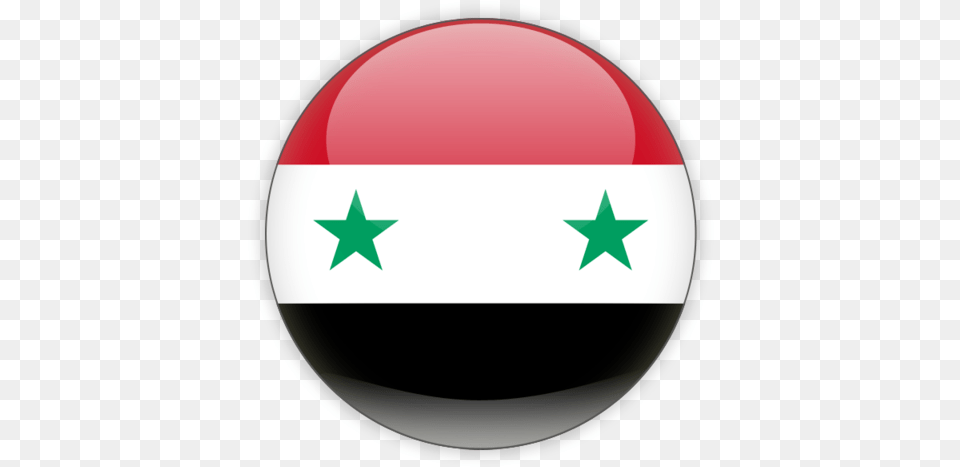 Project 2 Nate Lapointe Credits Syria Flag Icon, Sphere, Symbol Free Png Download