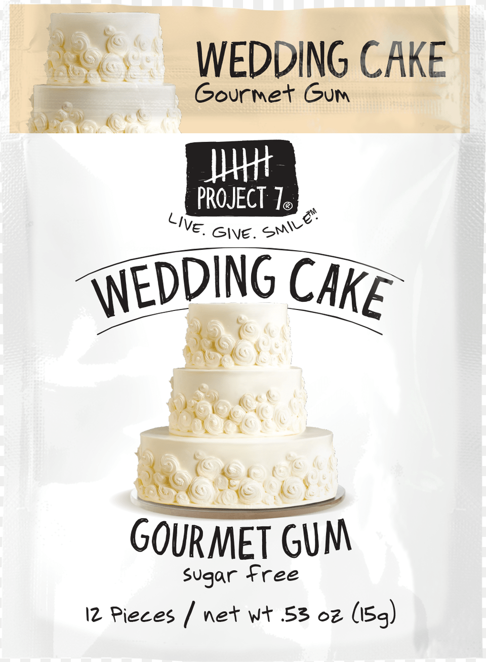 Project 7 Gum Wedding Cake, Dessert, Food, Wedding Cake Png Image