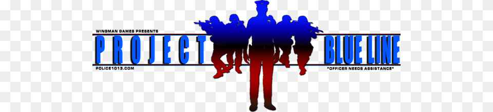 Project Blue Line Gta 5 Roleplay Community Logos, Adult, Male, Man, People Free Png