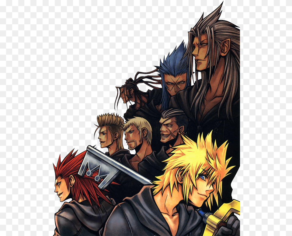 Project Destati Kingdom Hearts 358 2 Days Art, Book, Comics, Publication, Adult Png Image