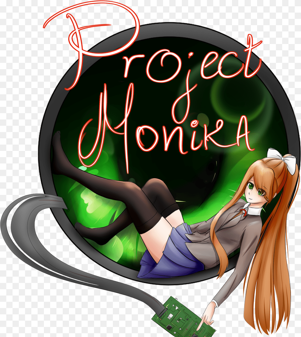 Project Monika Project Monika, Adult, Book, Comics, Female Free Png